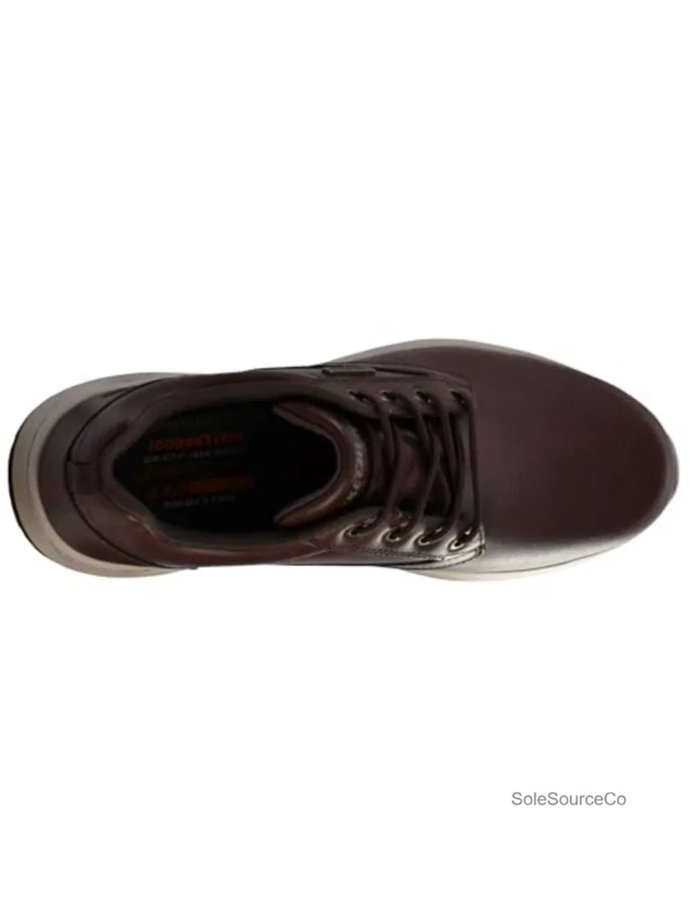 Men's Leather Waterproof Oxford Shoes - Pull-On Casual